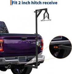 500LBS Heavy-Duty Deer Hoist Kit with Winch & Gambrel, Hitch Game Hoist with Lif