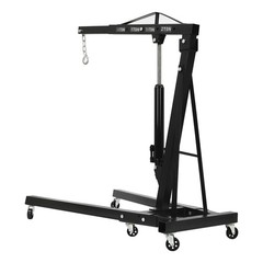 Engine Crane 4400lbs Lifting Capacity 4 Adjustable Load Arm 6 Iron Caster Wheels