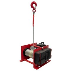 Small Electric Hoist Windlass 220V Material Handling Elevator 30m 400-800kg
