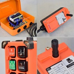 220v Electric Wireless Remote Control Switch Small Crane Hoist Winch Controller