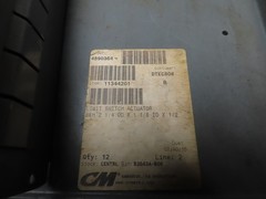 CM 11344201 Budgit Hoist Limit Lever 2-1/4″ OD 1-1/8″ ID Grooved Pin Lot of 5
