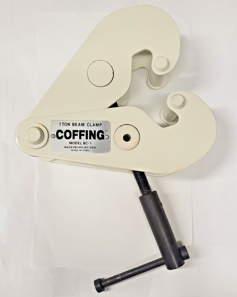 COFFING BC-1 Beam Clamp 1 Ton