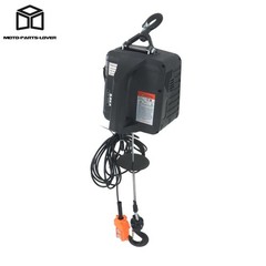 3-in-1 Electric Hoist 1100LBS Dual Remote Overload Protection for Garage