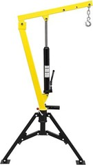 Hydraulic Pickup Truck Crane 1000lbs 360°Swivel Hitch Mounted Crane Adjustable