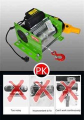 Hoist Electric Hoist 220v Wireless Remote Control Household Crane Rapid Lifting