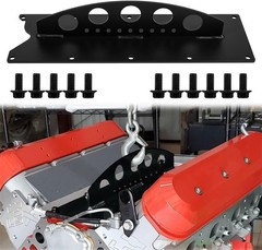 LS Engine Lift Plate Hoist Picker Crane Standard Size, Black