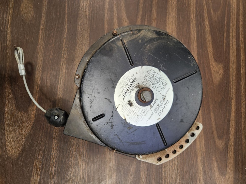REELCRAFT TBL-15 HEAVY DUTY BALANCER WITH RATCHET LOCK REEL