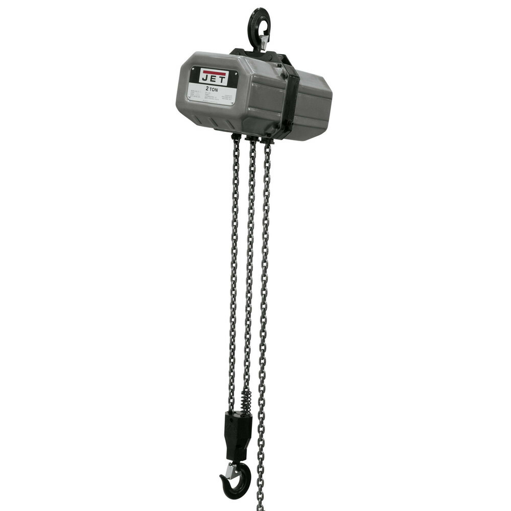 JET 2 Ton, 20′ Lift 230V/460V Electric Chain Hoist 232000 New