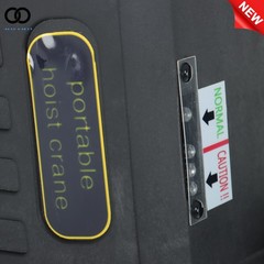 1100LBS 3-in-1 Electric Hoist Dual Remote Overload Protection For Garage