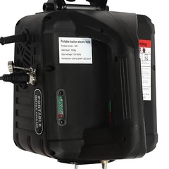 3-in-1 Portable Electric Hoist W/2 Remote Controls For Lifting Towing 1100Lbs