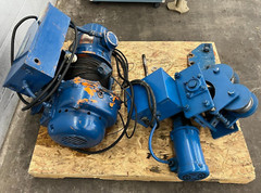 YALE 206P ELECTRIC HOIST 1 TON W/GENERAL ELECTRIC INDUCTION MOTOR 5K215KG2071