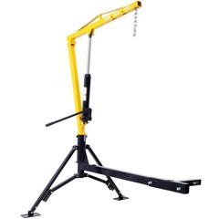 1000LBS Hitch Mount Hydraulic Truck Crane Swivel Hoist