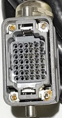 TELEMECANIQUE XAC-B 08 CRANE CONTROLLER, MANUAL CONTROLLER (APPROX 10m CABLE) — USED