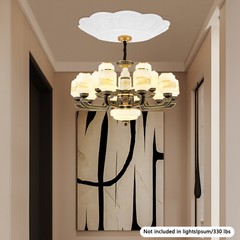 Chandelier Decorative Cover Ceiling Chandelier Hoist Lifter Cover 150 kg/330lbs
