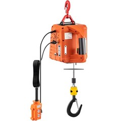 1100lb 1500W 25ft electric hoist with overload protection and remote control