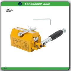 440lbs/200kg Permanent Magnetic Lifter 2.5 Safety Factor Yellow Lifting Magnet