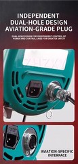 Double-hole Small Diamond Electric Hoist Suspended Wire Rope Portable Lifts