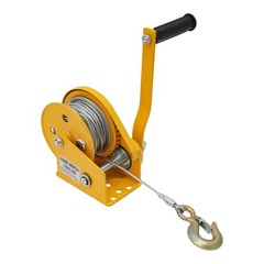 Air Conditioner Lifting Crane Bracket A/C Lifting Tool W/1200lbs Hand Winch