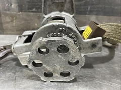 Chance Hoist 1 Ton Hot Stick Ratcheting Strap Hoist. Item ID #39. Used Surplus