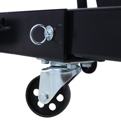 2 Ton Folding Engine Hoist Heavy Duty Steel Crane with 6 Casters