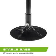 Lift Jack Support Stand with 1,500 lbs. Under Hoist Capacity & Adjustable Saddle