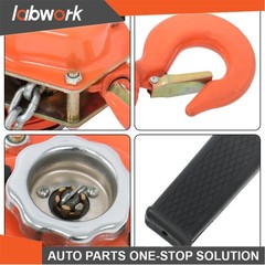 Labwork 3 Ton/ 6600lbs Lever Block Steel Chain Hoist Wrench Hoist 20ft G80 Chain