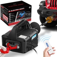 110V Electric Hoist 1100LB 3 In 1 Cable Remote Control