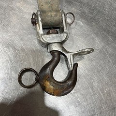 Chance Hoist 1 Ton Hot Stick Ratcheting Strap Hoist. Item ID #59 Used Surplus