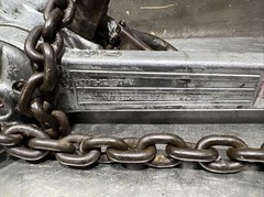 CM Hoist 3 ton puller lever aluminum chain hoist model B. Used Surplus