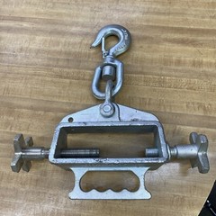 Vestil Hoisting Hook ,4000-Lb. Capacity, Swivel Hook, Model# S-FORK. Gently Used