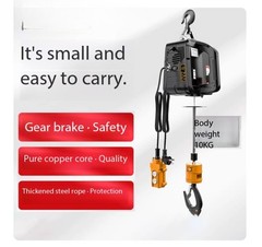 Portable Home Use Mini Hoist Construction Remote-Controlled Electric Chain Hoist