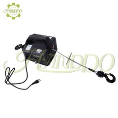 2-in-1 Electric Hoist Winch, 1100 lbs Lift Capacity, 1500W Portable Power
