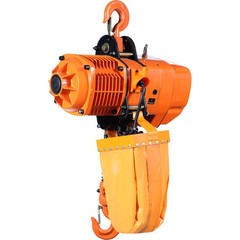 Electric Chain Hoist Three Phase Crane Hoist 4400 lb 2 ton Load 20 ft Lift