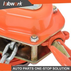 Labwork 3 Ton/ 6600lbs Lever Block Steel Chain Hoist Wrench Hoist 20ft G80 Chain
