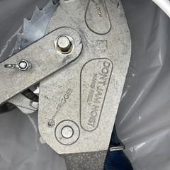 Lug-All Industrial-grade 2-ton web strap come along ratchet winch hoist