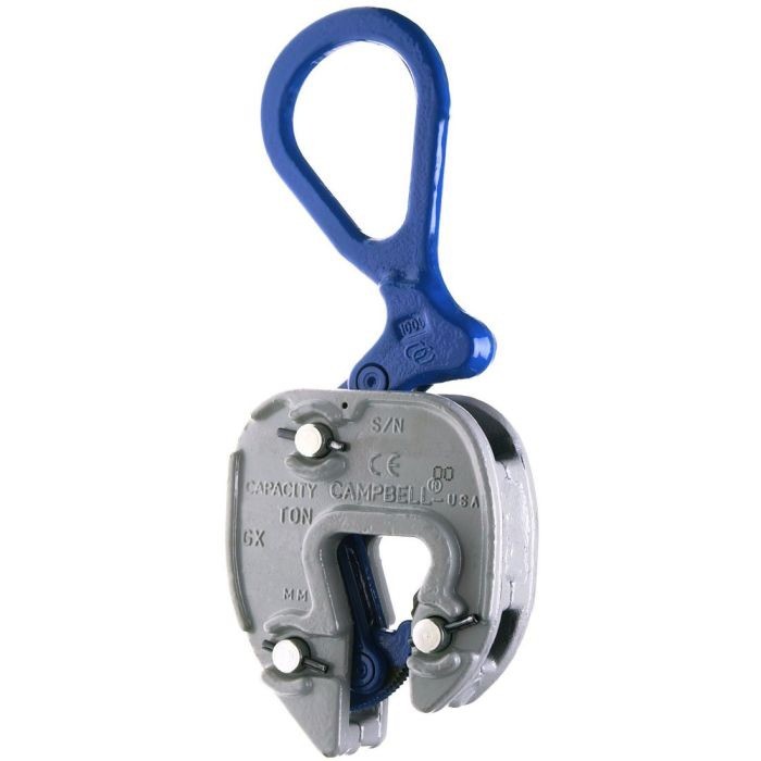 Used Campbell 2,000 Lbs. Load Capacity GX Clamp 1/16 to 3/4 Grip and 2-1/4 Thick