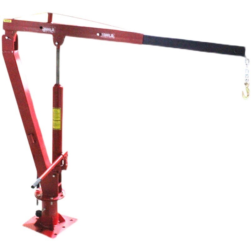 Small Truck Crane Hydraulic Truck Crane 2000 Lbs Small Crane Home Electric Hoist