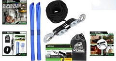 Heavy-Duty 2,000 LB Breaking Strength Hoist – 50 FT Pulley System for Lifting