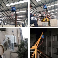 110V Wire-controlled and remote-controlled Electric Hoist 450KGX7.6M