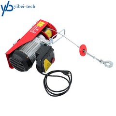 Electric Hoist 880lbs with 328ft Remote Control 110 V, 40ft/20ft Lifting Height