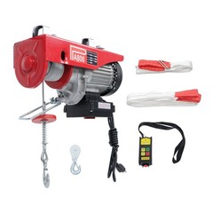 1350W 110V Wireless Remote Control Crane Winch 328ft/100m Electric Hoist 1760lbs