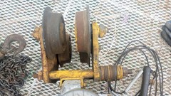 1950’s-60’s Manning, Maxwell & Moore, Inc (MMM) Air Operated Budgit Chain Hoist