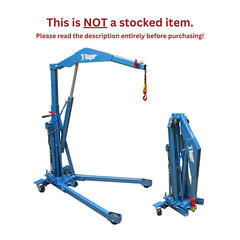 RUGER FOLDABLE ENGINE HOIST/CHERRY PICKER – 2,000 LB CAPACITY – RC2000K