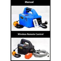 Electric Hoist Home Crane Portable Hand Winch Pull Block Wire Rope Hoist 220V