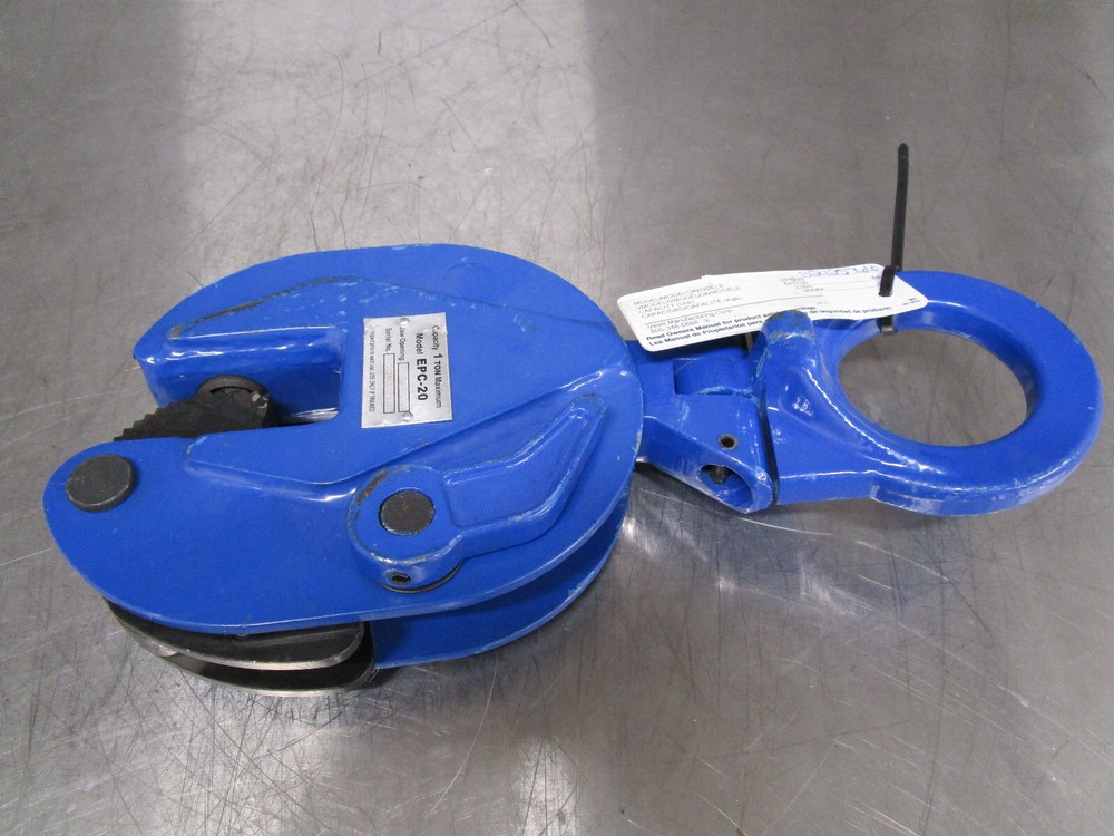 New Vestil EPC-20 Vertical Plate Clamp 0.75″ Plate Thickness 2000lb 1 TON