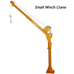 Electric Hoist Winch Engine Crane Davit Remote Control 1100LBS Indoor Lift Up