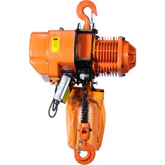 Electric Chain Hoist Three Phase Crane Hoist 4400 lb 2 ton Load 20 ft Lift