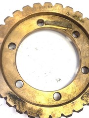WORM WHEEL GEAR TEETH 31 8-1/8″ OVERALL DIAMETER 4-1/4″ BORE 1/2″ THROUGH BORE