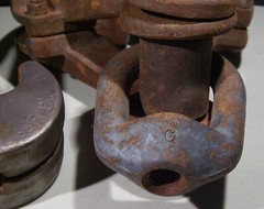 I Beam Clamps w/ Weldless Eye Nuts Anvil Int. UFS Capacity 5900 lbs –