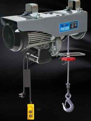 220V Portable Electric Hoist Crane Household Small Lift Hoist 1Ton / 0.5T Winch